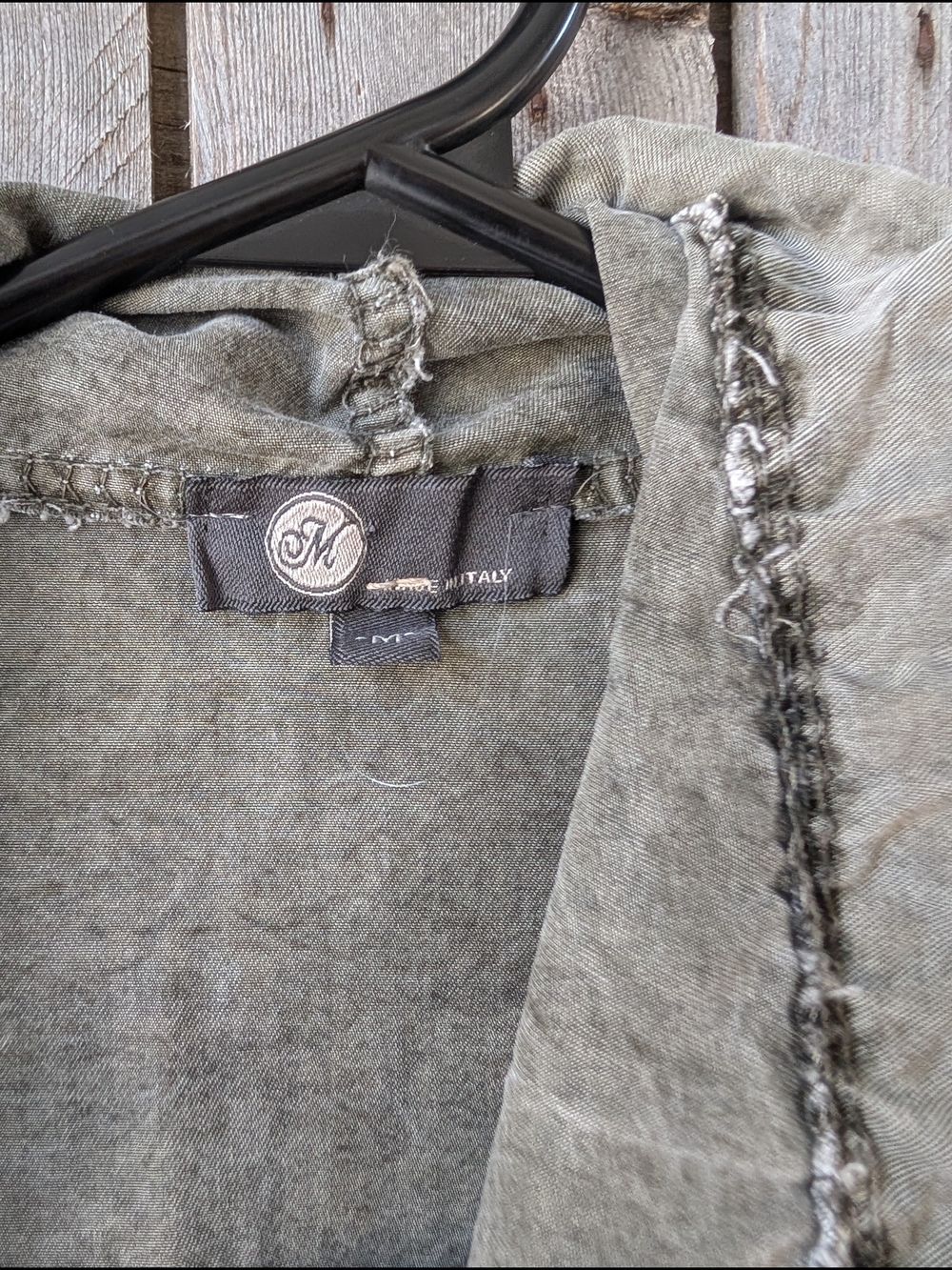 Draped Open-Front Vest - Picture 2 of 4